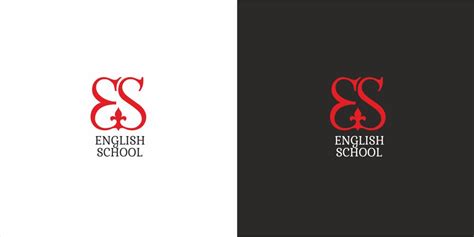 Logo Design For School Of English Language Logo Logotype Branding в