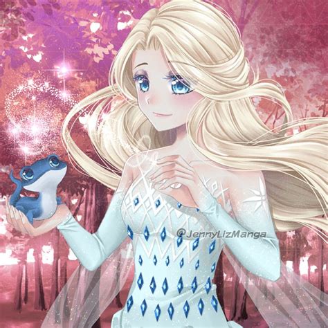 Anime Elsa Frozen 2 Fan Art - Goimages Talk