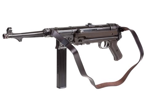 Weathered Legends Mp40 Bb Submachine Gun W Leather Strap Pyramyd Air