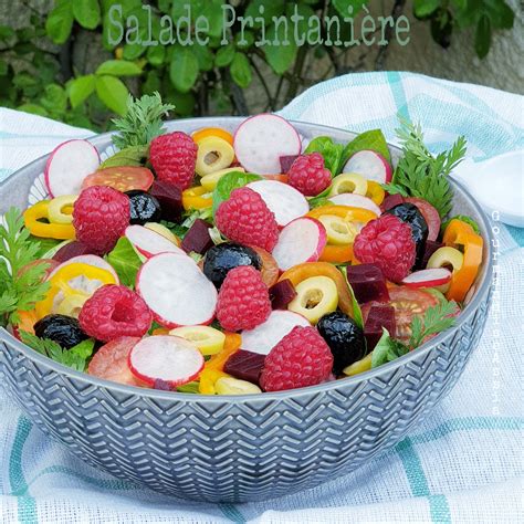 Salade Printanière Gourmandise Assia