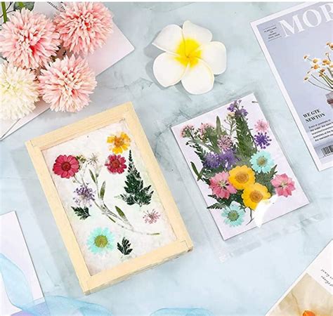 flonozz kids supplies diy paper making screen kit  pack wooden frame