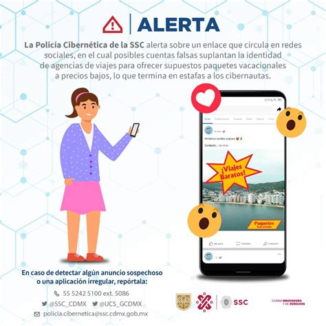 Polic A Cibern Tica De La Cdmx Alerta Por P Ginas Web Que Suplantan A