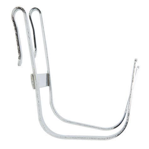 Regency 2 1 4 X 3 1 2 Large Chrome Double Snap On J Hook For Wire