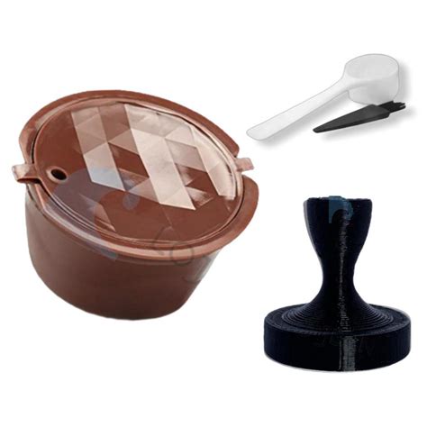 Kit Cápsula Tamper Dolce Gusto Reutilizável Cafeteira Café na