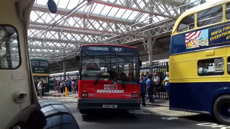 Dennis Dart Carlyle Dartline G Tgw Preserved Dt Roundabout Bus On