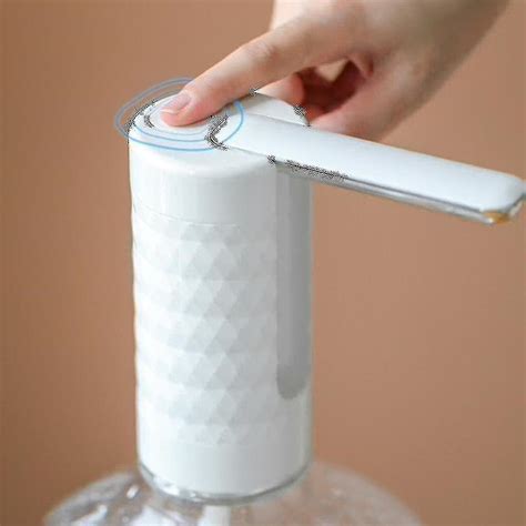 5 Gallon Water Dispenser Foldable Bottle Water Pump Dispenser Black ...