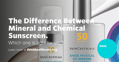 Mineral Vs Chemical Sunscreen Which Is Right For Your Skin