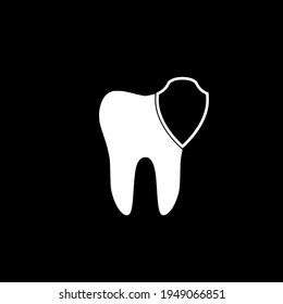 Sick Tooth Doodle Style Unclean Tooth Stock Vector Royalty Free