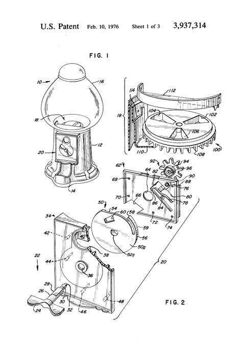 Carousel Gumball Machine Coin Mechanism Diagram