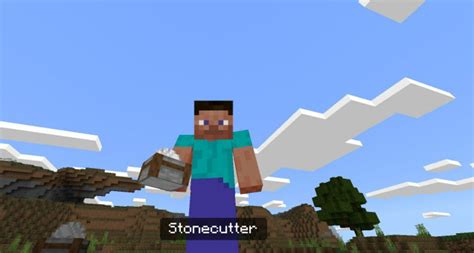 Download Stonecutter Mod Minecraft Bedrock: MCPEDL