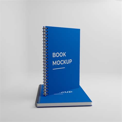 Premium Psd Hard Cover Diary Notebook Mockup Design