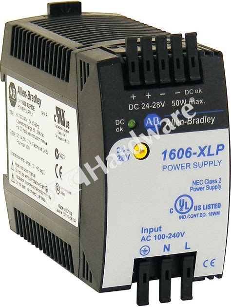 Plc Hardware Allen Bradley Xlp E Ac Dc V Dc Power Supply