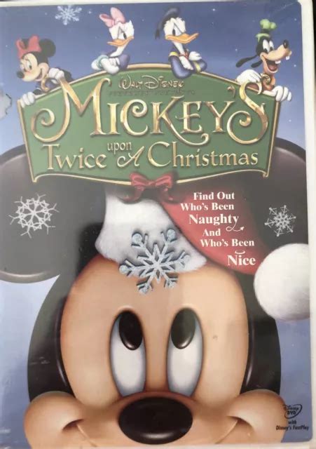 Walt Disneys Mickeys Twice Upon A Christmas Dvd