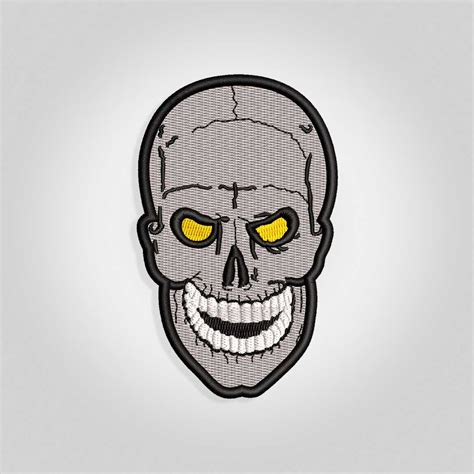 Skull Embroidery Design Files Embroidery Design Hub