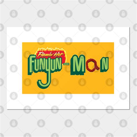 Flamin Hot Funyun Man Funyuns Posters And Art Prints TeePublic