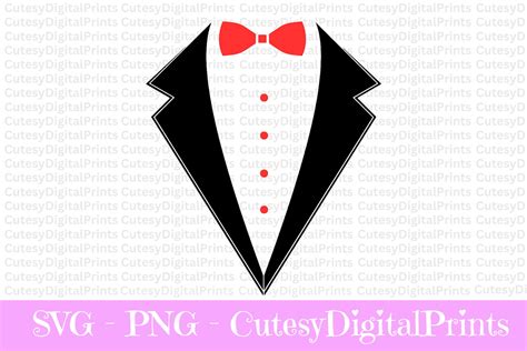 Tuxedo SVG Wedding SVG Suit SVG Groom Svg Suit Tie Svg Suit And