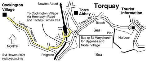 Map Of Torquay Town Centre Paola Rosamund