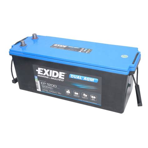 Akumulator EXIDE 140Ah 700A L DUAL AGM EP1200 EP1200 za 1911 18 zł z