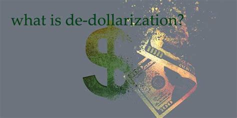 Dedolarization Explained What Is De Dollarization Rich Pinay