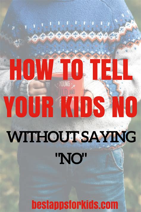 How To Say No To Your Small Child Without Actually Saying "No" | New ...