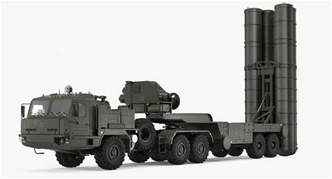 3D s-400 triumf launch vehicle model - TurboSquid 1238173