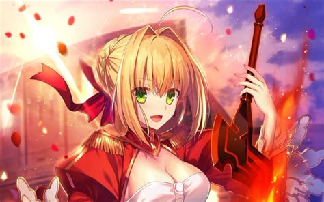 【fgo】尼禄单挑闪闪祭复刻高难本：火焰之门哔哩哔哩bilibili