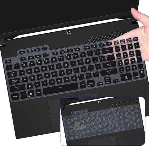 2 Fundas De Teclado Para ASUS TUF Gaming F15 FX507 FX507VU F17 FX707