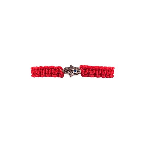 Pulsera Crixus Joyería Roja Mano Fátima Hamsa Para Hombre Coppel