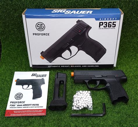 Sig Sauer Proforce P Airsoft Pistol Bb Semi Auto Co Mm Bb Rd