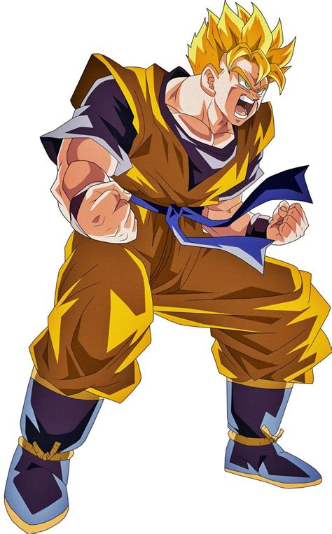 Gohan del Futuro SSJ Personajes de dragon ball Ilustración de dragón