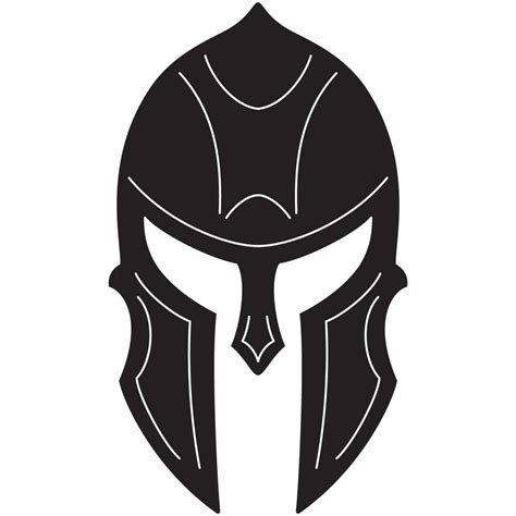 Spartan Helmet Mask 03 DXF File Cut Ready for CNC – DXFforCNC