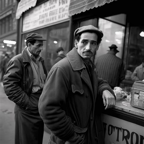 Street Photography In The 1940s Rmidjourney