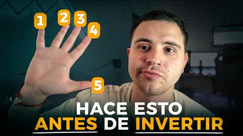 5 Cosas Que DEBES Saber ANTES De INVERTIR YouTube