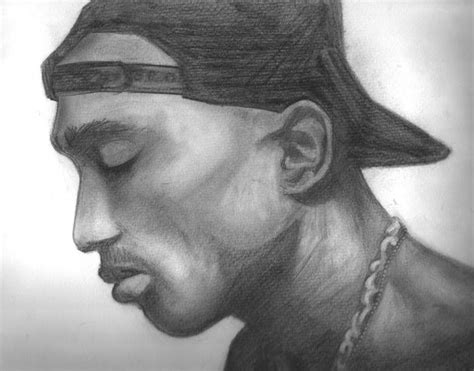 Tupac Shakur Drawing At Paintingvalley Explore Collection Of