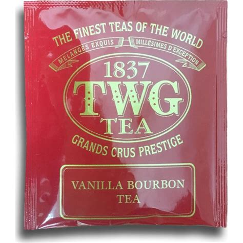 Чай TWG Vanilla Bourbon Tea, 100 саше – Napitki Store