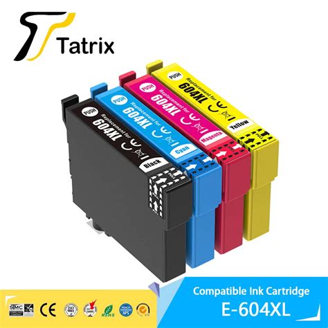 Tatrix Eu 604xl T604xl T604 Xl 604 Premium Kompatible Inkjet Tinten