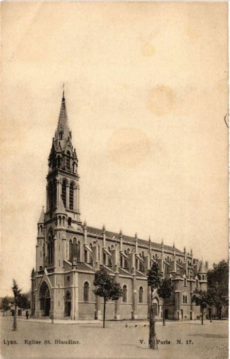 Lyon Eglise St Blandine à Lyon Cartorum