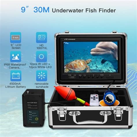 Eyoyo Underwater Fishing Camera Video Dvr Recording Fish Finder Inch