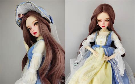 Amazon VLEYAN Hand Painted BJD Doll In Nordic Pastoral Style 1 3