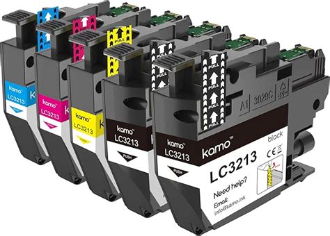 Kamo LC 3213 XL Patronen Multipack Kompatibel Mit Brother LC3213 LC3211