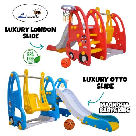 Jual Labeille Perosotan Ayunan Luxury London Bus And Otto Slide