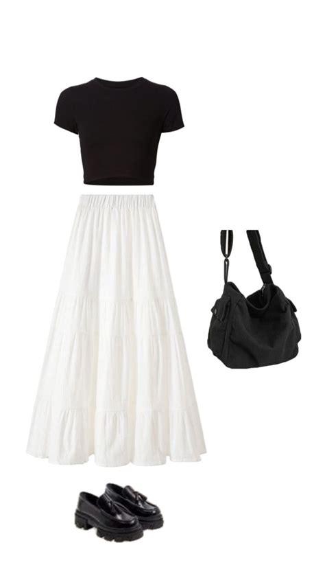 ⋆｡˚୨ School Fit 1 ୧˚｡⋆ Casual Day Outfits Casual Outfits Modest Outfits