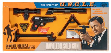 Lot Detail The Man From U N C L E Napoleon Solo Gun Ideal Toy Corp