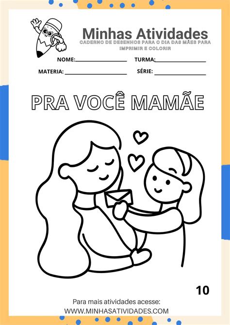 Atividade De Pintura Dia Das Maes - Atividades Para Pintar De Dia Das Mães