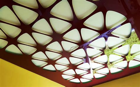 Перфорированные натяжные потолки: виды натяжных потолков с перфорацией ...