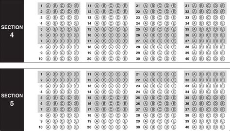 Why Using A Sat Practice Answer Sheet Can Boost Your Test Scores