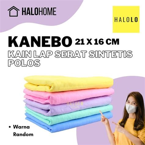 Jual Kanebo Plas Chamois Kain Lap Serat Sintetis Polos 21x16 Cm Di