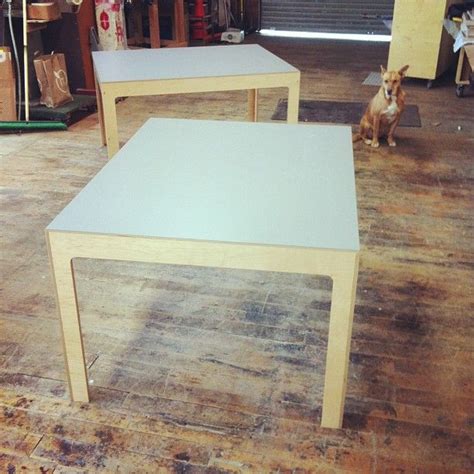 Kerf Design On Instagram Kerfdesign Maple Tables With Ash Laminate