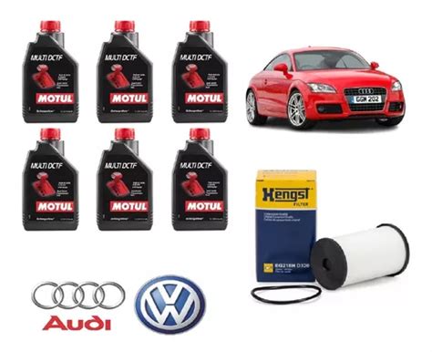 Kit Troca De Leo Motul C Mbio Dsg Dq Audi Tt Tsi Dsg