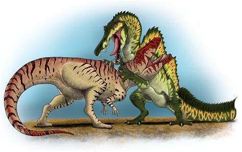 Carcharodontosaurus Vs Spinosaurus R Naturewasmetal